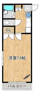 アムラックスII【3階】の間取り