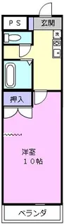 KURIMAマンション【8階】の間取り