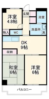 リラ・ガーデン【4階】の間取り