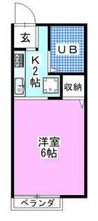 ディアコート【1階】の間取り