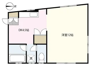 グレージュビル【2階】の間取り