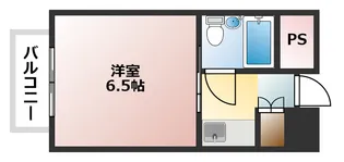 シャンテジョイフル【8階】の間取り