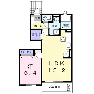 エトワール【1階】の間取り