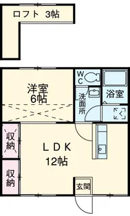 パルティータ【2階】の間取り