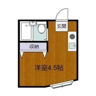 ハイツK&KIII【2階】の間取り