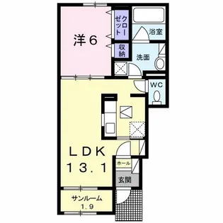 トライブDの間取り