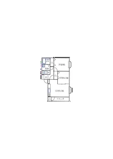 スペラーレII【1階】の間取り