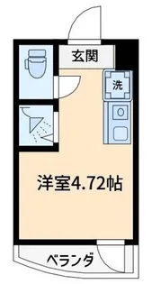 Cube kanamachi V【2階】の間取り