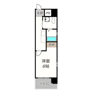 トーシン昭和町ビル【6階】の間取り