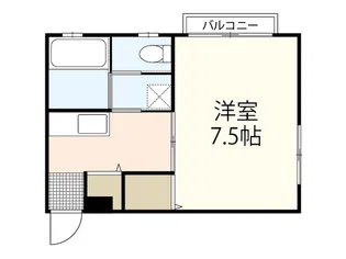 ファミールみゆき【1階】の間取り