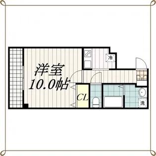 パークサイドヒルズ【2階】の間取り
