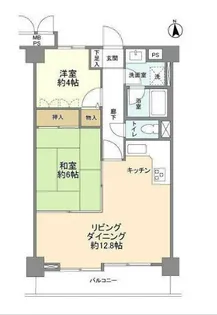 ライオンズマンション横浜保土ヶ谷【4階】の間取り