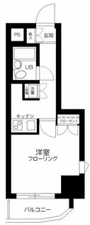 スカイコート両国第2【5階】の間取り