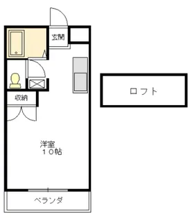 ヴィラルミエール【2階】の間取り
