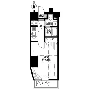 プレール・ドゥーク永福町【8階】の間取り