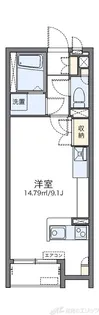 レオネクストエスプリ【2階】の間取り