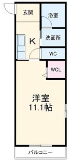 アンバーII【1階】の間取り