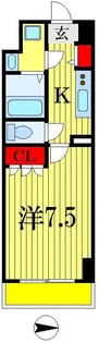 グランインフィニティー栄町【4階】の間取り