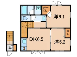 VERDE【2階】の間取り