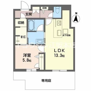 和の杜 江坂【1階】の間取り