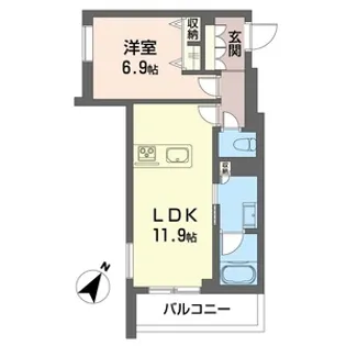 エトワールコート戸田公園【2階】の間取り