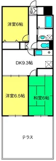 エンゼルハイム東川口北原台【1階】の間取り
