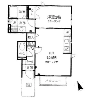 ノール吉祥寺C棟【1階】の間取り