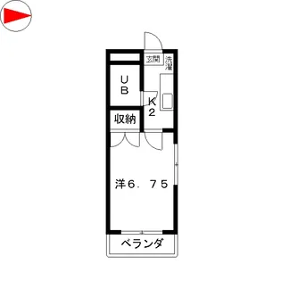 熊谷ビル【3階】の間取り