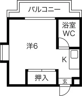 メゾン・ド・ナヴィール【2階】の間取り