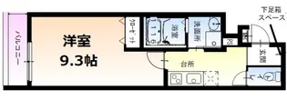 フジパレス神戸本町ウエスト【3階】の間取り