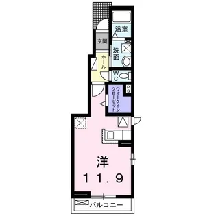 サンフォーリア【1階】の間取り