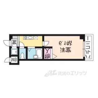 なかよしマンション四条大宮【6階】の間取り