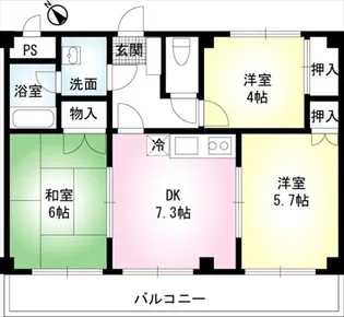 クレストールKZ【2階】の間取り