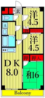 Tomikura XI【2階】の間取り