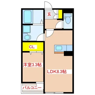 adatto【1階】の間取り