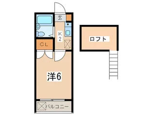 ローズヒル【2階】の間取り