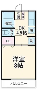 フルール【1階】の間取り