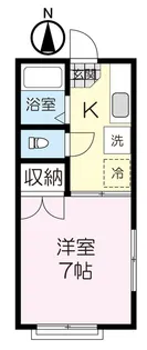 ビバ山手町【2階】の間取り