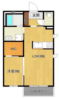 グランコート館林C【1階】の間取り