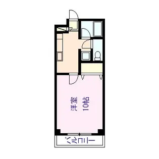 サンピュア【1階】の間取り