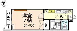 ジョイナス堀川【2階】の間取り