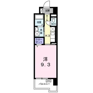 グランクリュ佐古EAST【5階】の間取り