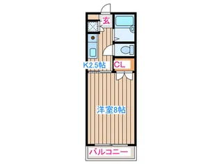 グランブルー【5階】の間取り