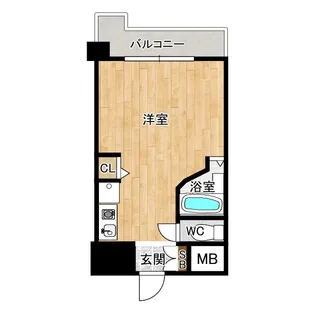 福岡県福岡市博多区博多駅南2【マンション】の間取り