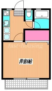 マルヨシコーポ84号【1階】の間取り