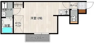 Vistafive峰坂【2階】の間取り