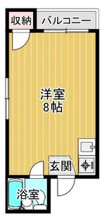 麗風館【4階】の間取り