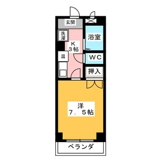 アヴニール菊水【3階】の間取り