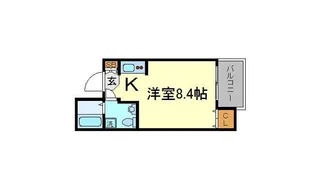 ベルアージュ【4階】の間取り