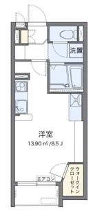 ミランダクレール ソヤ【2階】の間取り